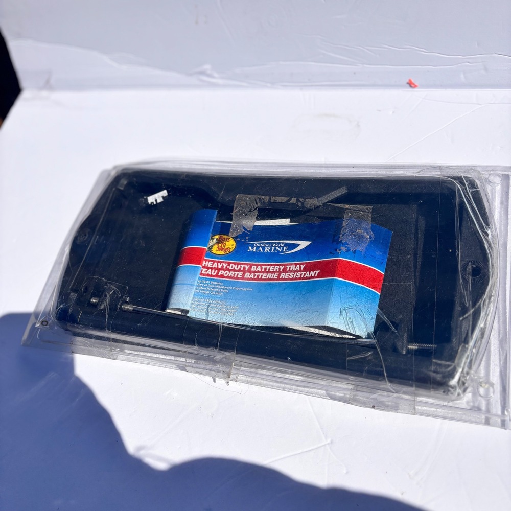 Bass Pro‎ Shops Marine Heavy-Duty Battery Tray Group 29/31 Stainless Hardware